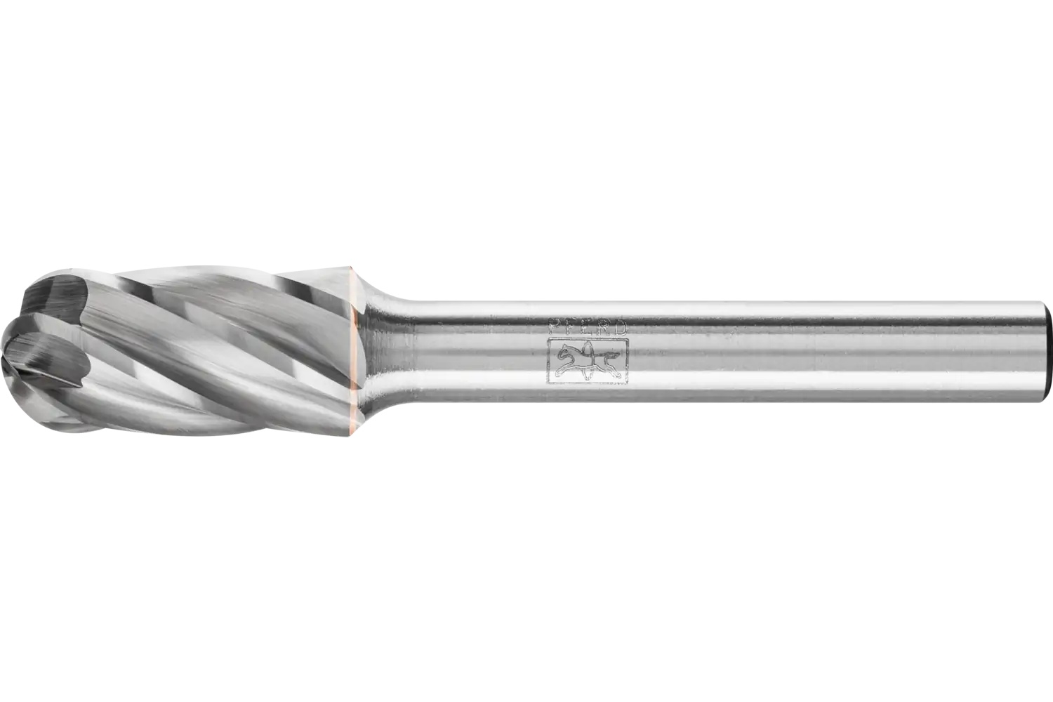 Picture of Pferd Carbide Bur SC-3 Cylindrical Radius End ALU Cut 3/8" x 3/4" x 1/4" Shank